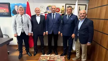 Başkan Kul, Öğrencisi Kadem Mete'yi Ziyaret Etti