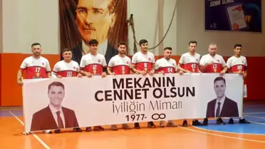 Merhum Başkan Ferdi Zeyrek, Voleybol Maçında Anıldı