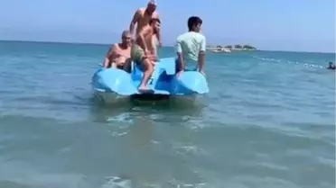 Yumurtalık'ta Kardeşler Denizde Tehlikeye Kapıldı