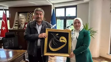 AK Parti'li kadınlardan Başkan Taşkın'a ziyaret