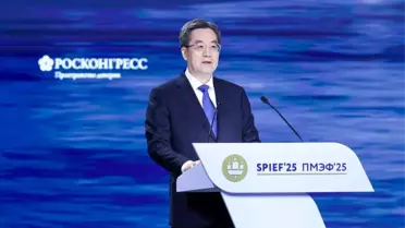 Ding Xuexiang'dan St. Petersburg Forumunda Konuşma