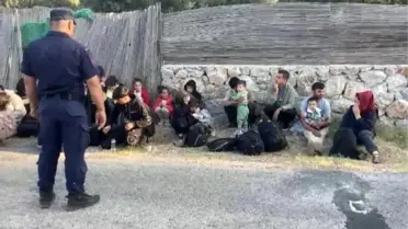 Çanakkale'de 30 Kaçak Göçmen Yakalandı