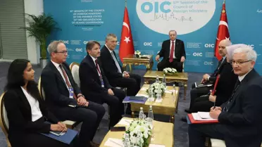 Cumhurbaşkanı Erdoğan, BM UNRWA Genel Komiseri Philippe Lazzarini'yi kabul etti