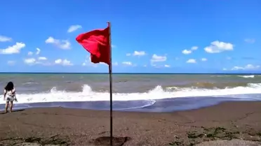Düzce'de Denize Girişler Yasaklandı