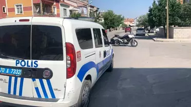 Motosiklet Kazasında Yaralanan Polis Memuru Hastaneye Kaldırıldı