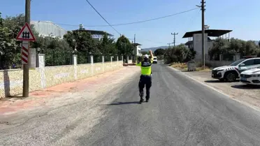 Köşk'te Trafik Uygulaması: 44 Sürücüye Ceza