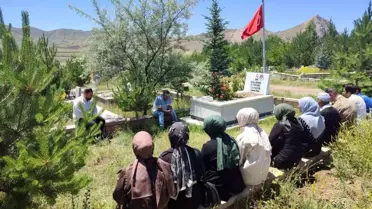 Tercan'da Şehit Bayracı, şehadetinin 7. yıl dönümünde yad edildi