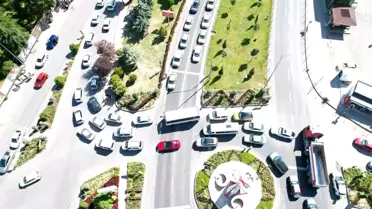 Nevşehir'de YKS'de Trafik Engeli