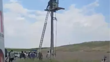 Beypazarı'nda Çiftçiye Elektrik Çarpması