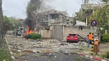 İran'dan İsrail'e Füze Saldırısı