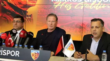 Kayserispor'un Yeni Teknik Direktörü Gisdol İmza Attı