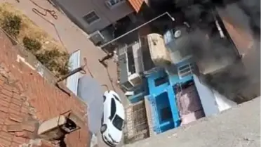 İzmit'te Yangın: 3 Kişi Kurtarıldı