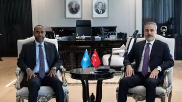 Hakan Fidan, Somali Bakanı'nı Kabul Etti