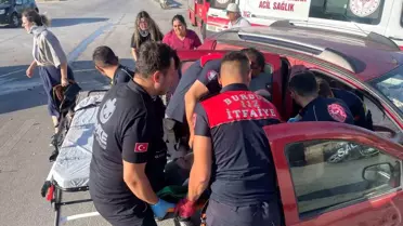 Burdur'da Kaza: 4 Yaralı
