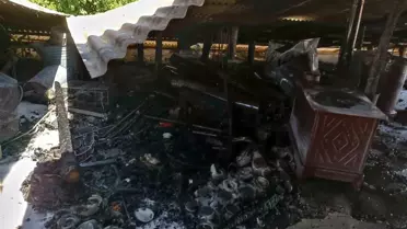 Malatya'da Ev Yangını Paniğe Neden Oldu