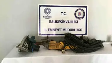 Gönen'de Hırsızlık Olayları Çözüldü