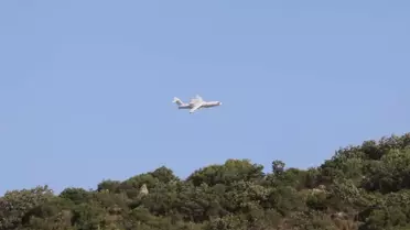 Kırkağaç'taki Orman Yangını İkinci Günde