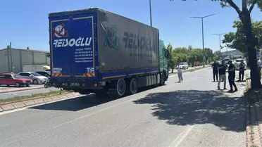 Sivas'ta TIR'ın Çarptığı Yaya Ağır Yaralandı