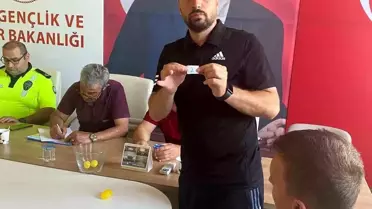Bilecik'te U17 Türkiye Şampiyonası Kura Çekimi Yapıldı
