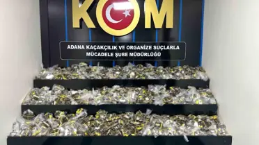 Adana'da Kaçak Tütün Operasyonu