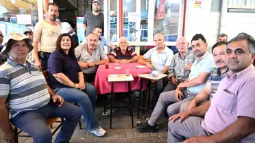 Başkan Çerçioğlu, Salı Pazarı'nı Ziyaret Etti