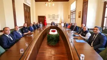 Bilecik'te Valilik Toplantısı Yapıldı