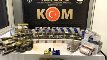 Kütahya'da Sigara Kaçakçılığı Operasyonu