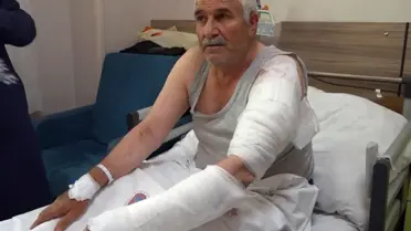 Kurt Saldırısında Yaralanan Tarım İşçisi Hastaneye Kaldırıldı