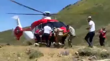 Attan Düşen Vatandaş Hastaneye Ulaştırıldı