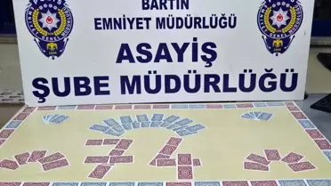 Bartın'da Kumar Baskını: 4 Kişiye Cezai İşlem