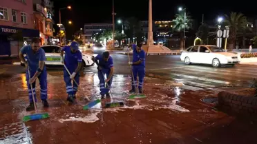 Aydın Büyükşehir Belediyesi’nden 24 Saat Temizlik Hizmeti