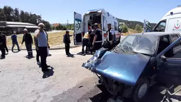 Bolu'da Trafik Kazası: 2 Yaralı