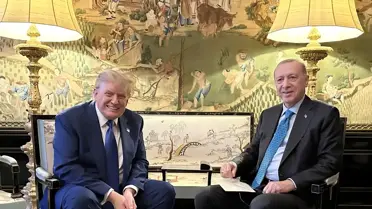 Cumhurbaşkanı Erdoğan, Trump ile görüştü