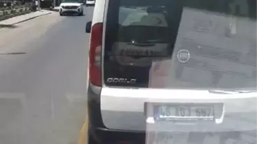 Ambulansa Yol Vermeyen Sürücü Gözaltına Alındı