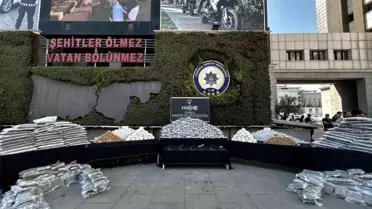 İstanbul'da Uyuşturucu Operasyonu: 548 Kilo Ele Geçirildi