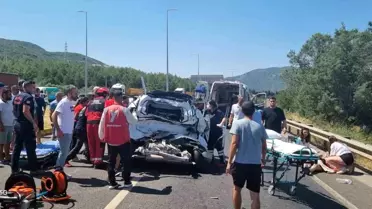 Muğla'da Trafik Kazası: 4 Yaralı
