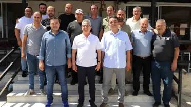 Nazilli Belediye Başkanı Tetik, Şehir İçi Ulaşım Kooperatifi'ni Ziyaret Etti