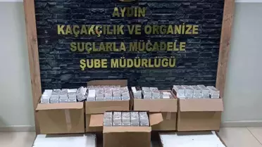 Aydın'da 77 Bin Dolu Makaron Ele Geçirildi
