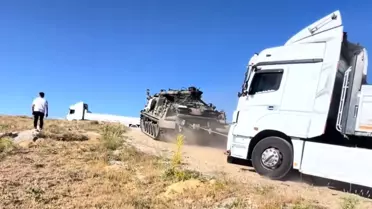 Ankara'da Tırları Zırhlı Tank Kurtardı