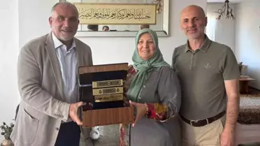 Başkan İbrahim Sandıkçı, Hacıları Ziyaret Ediyor