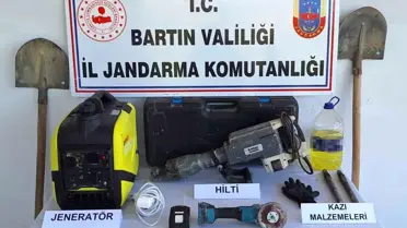 Bartın'da Define Avcılarına Baskın