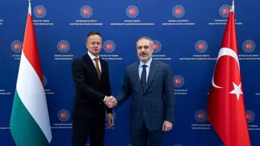 Fidan ve Szijjarto Ankara'da Görüştü