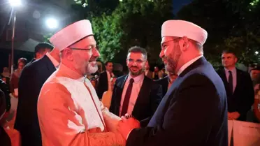 Ali Erbaş, Arnavutluk'ta Mezuniyet Törenine Katıldı