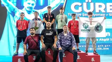 Karatay Belediyespor'un Minik Güreşçileri Türkiye Şampiyonası'nda Başarı Elde Etti