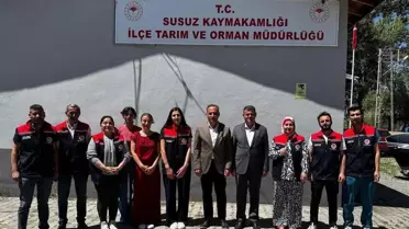 Kars İl Müdürü Susuz'da Tarımsal Faaliyetleri İnceledi