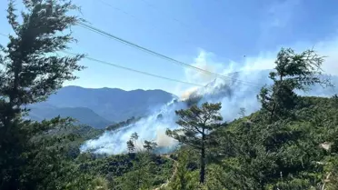 Antalya'da Orman Yangınlarına Müdahale