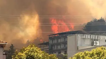 Bursa'da Orman Yangını Kontrol Altına Alındı
