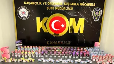 Çanakkale'de Kaçakçılık Operasyonu