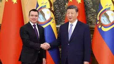 Xi Jinping ve Noboa'dan Güçlü İşbirliği Vurgusu