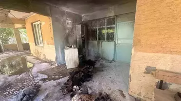 Adıyaman'da Elektrik Panosu Yangın Çıkardı